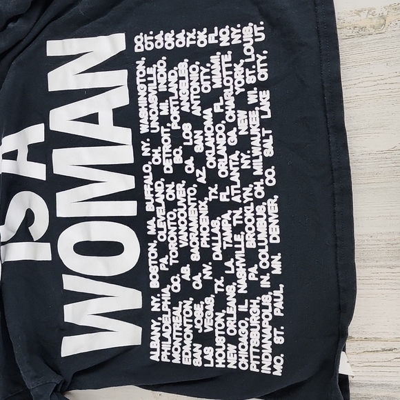 Ariana Grande Sweetener God is a Woman tour black tshirt Size XS - Picture 4 of 7